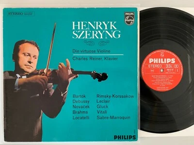 VERY RARE SZERYNG VIOLIN RECITAL STEREO LP SIGNED BY HIM - Image 1 of 2