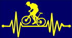 Autoaufkleber Fahrrad 079 Mountainbike Sticker Herzlinie Aufkleber