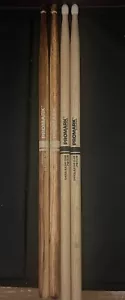 2 pares de baquetas Promark Shira KASHI roble PW 747N nailon y grano de fuego rebote 5A - Imagen 1 de 7