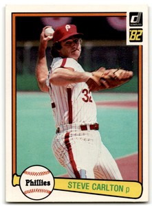 1982 Donruss Steve Carlton Philadelphia Phillies #42
