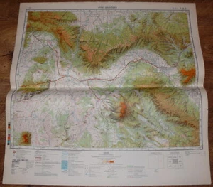 AUTHENTIC Soviet Russian Topographic Map GRAND JUNCTION, COLORADO USA Ed.1981 - Picture 1 of 1
