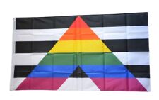 Fahne Straight Ally - gleiche Rechte Flagge LGBT Hissflagge 90x150cm