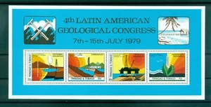 GEOLOGIE - GEOLOGY TRINIDAD & TOBAGO 1979 Block - Bild 1 von 1
