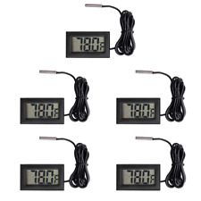 Digital LCD Fridge Thermometer with Probe Fahrenheit