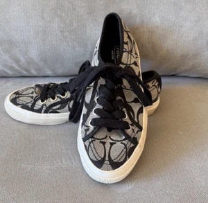 Zapatillas Coach Kalyn con monograma talla 5,5 - Imagen 1 de 11