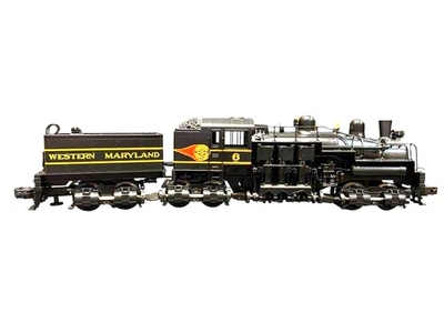 Right-Of-Way Industries Western Maryland #6 Shay O-Gauge 3-Rail Locomotive - Image 1 of 4