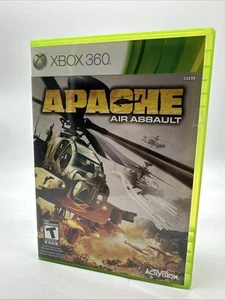 Apache Air Assault (Microsoft Xbox 360, 2010) CIB With Manual - Tested - Picture 1 of 7