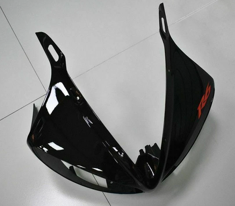 Carenado de nariz del capó del faro delantero apto para Yamaha YZF-R6 2003-2004 YZFR6 R6 negro Foto 1 de 1