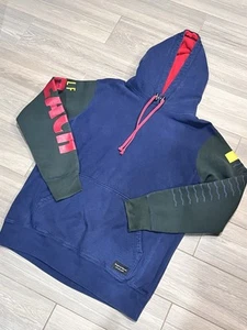 Rare Raised by Wolves Hooded Sweatshirt Hoodie Sz Large Wolf Beach - Picture 1 of 12