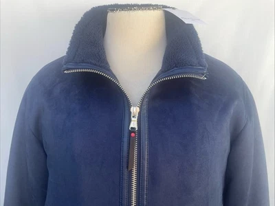 ROBERT GRAHAM New Men’s VEGAN SUEDE  Bomber Jacket Size L - Image 1 of 4