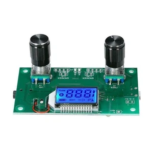 FM Radio Receiver with LCD Display and Automatic Squelch Functionality - Photo 1/12