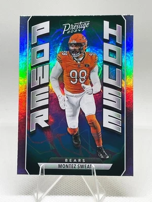 2024 Panini Prestige Montez Sweat #PH-MST Power House Chicago Bears - Image 1 of 3