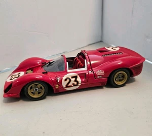 Red Ferrari 330 P4 Race Car Red Jouef Evolution 23 DieCast 1/18 scale 1967 Italy - Picture 1 of 12
