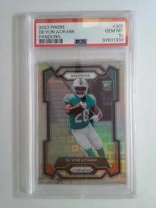 2023 Panini Prizm - Pandora Prizm - Rookie - De'Von Achane - PSA 10 Gem Mint - Bild 1 von 2