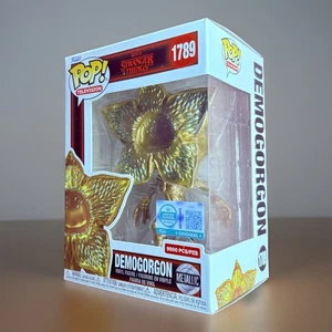 Stranger Things Funko POP! Demogorgon Gold Metallic #1789 LE9500 Exclusive - Picture 1 of 7