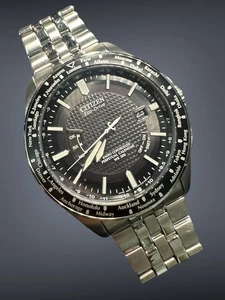 Reloj Hombre Citizen Eco-Drive Calendario Perpetuo Radiocontrolado 45mm - Imagen 1 de 8