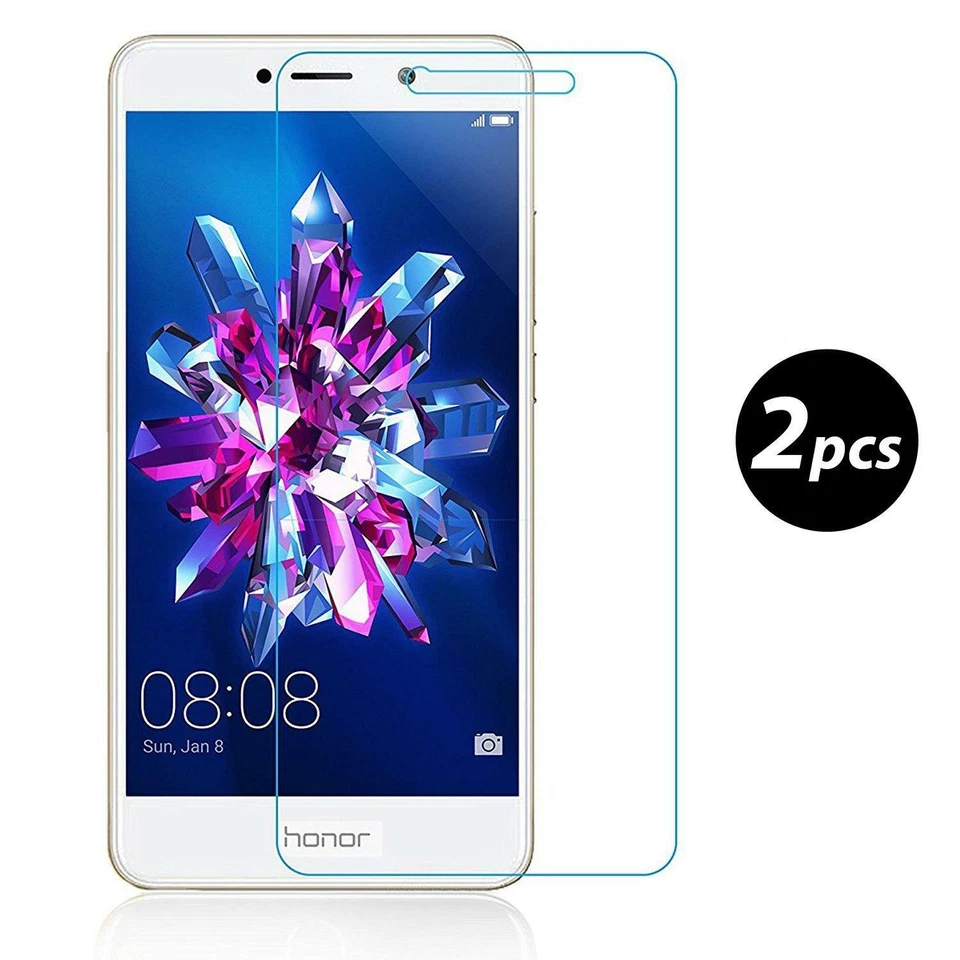 New Genuine Pack Of 2 Tempered Glass Screen Guard For Huawei Honor 6A DLI-AL10 — 第 1/1 张图片