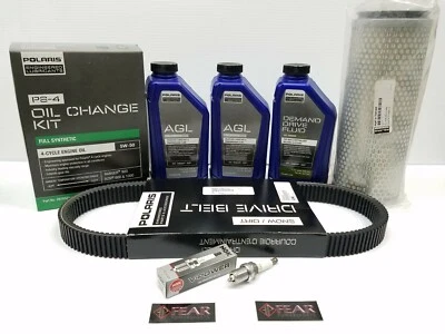 Polaris Ranger 500 2011-2013 y tripulación kit de servicio completo OEM kit de cambio de aceite correa Foto 1 de 4