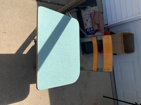 vintage kids school desk Cover