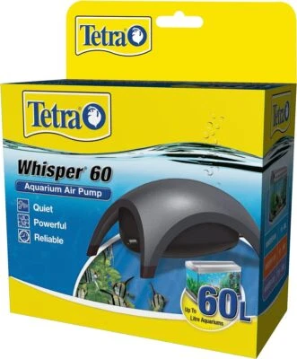 Tetra Whisper 60 Aquarium Air Pump - Small (Up to 60 Litres) - New - image 1 of 2