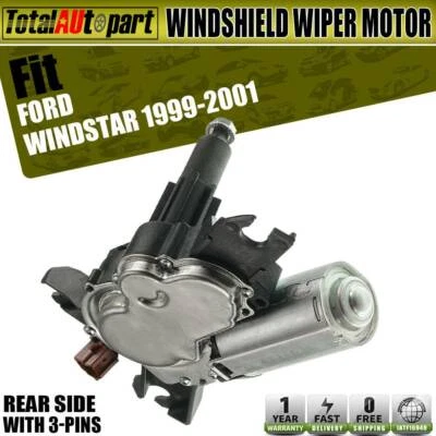 Motor limpiaparabrisas sin bomba de lavadora trasera para Ford Windstar 1999-2001 WPM2033 Foto 1 de 4