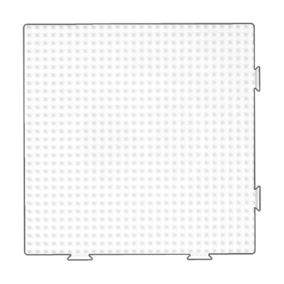 Hama Midi Bügelperlen Stiftplatte weiß 234 Quadrat groß (erweiterbar) Viereck - Bild 1 von 1
