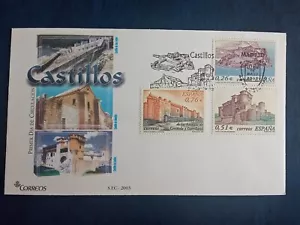 SOBRES PRIMER DÍA FDC ESPAÑA 2003 CASTILLOS. - Imagen 1 de 1