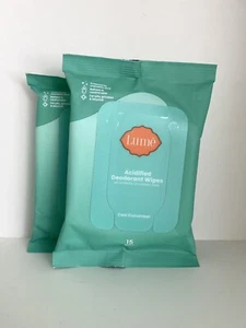 2 X Lume Acidified Deodorant Wipes - Cool Cucumber (15 wipes) - Picture 1 of 4
