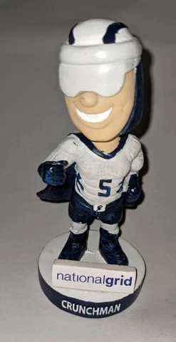 Syracuse Crunch CRUNCHMAN MINI BOBBLEHEAD Mascot Tampa Bay Lightning AHL SGA HTF Cover