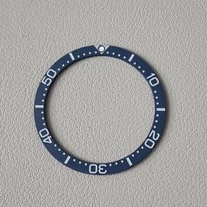 Inserto de bisel azul oscuro SKX007 cerámica / plano C3 bajo PIP / mate - Imagen 1 de 1