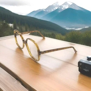 ELAN 55 2255 EYEGLASSES FRAME 58-18-145MM. MACAU. LIGHT BROWN. $149.50. - Picture 1 of 6