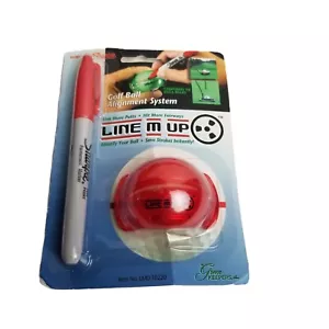 LINE M UP Golf Ball Alignment System Putting Aid NEW Training Tool USGA Legal - Picture 1 of 2