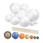 Solar System Project Kit, PlanetModel Crafts 14 Mixed Sized Polystyrene7035