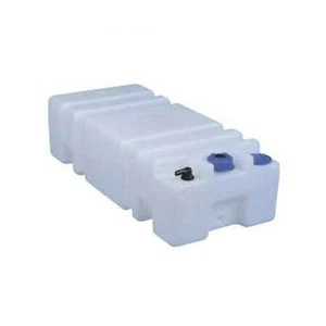 Serbatoio per acqua Plastica bianca Capacità 45 litri 50x35x30 cm Barca Nautico - Foto 1 di 1