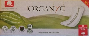 Organyc Slipeinlagen aus Bio-Baumwolle 20 Stück Maxi - Bild 1 von 1
