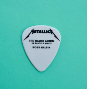Metallica - SELTENES The Black Album in s/w ROSS HALFIN limitierte Auswahl weiß - Bild 1 von 2