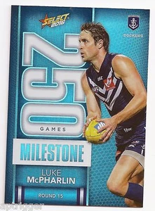 2016 Select Footy Stars Milestone (MG24) Luke McPHARLIN Fremantle - Picture 1 of 1