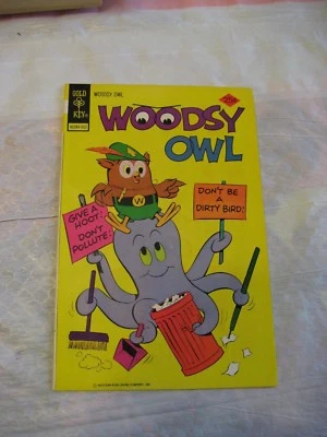 woodsy owl #6 very fine condition gold key comic 1975 - Image 1 of 2