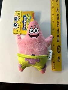 Bob Esponja Pantalones Cuadrados Patrick Estrella Perro Juguete Mascota Chirrido Animales Jugar Relleno NUEVO - Imagen 1 de 2