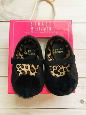 Zapatos Stuart Weitzman Leopardo Negro Talla 2, 3-6 M Foto 1 de 4