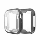 Screen Protectors for Apple Watch 5 4 Electroplate TPU Case iWatch 40mm 44mm