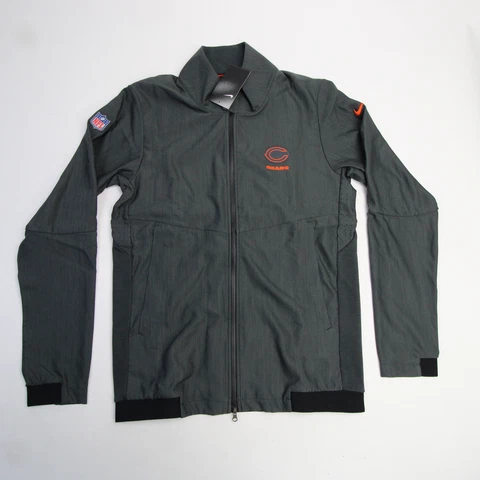 Chicago Bears Nike NFL On Field Apparel Jacket Men's Dark Gray New Cover