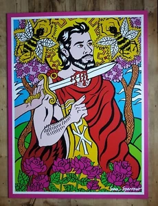 Sina Sparrow Original Digital Print "Valentine" Contemporary Pop Art - XL Size - Picture 1 of 4