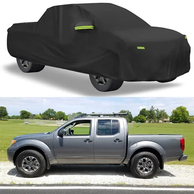 Cubierta de coche para camioneta pickup doble cabina Nissan Frontier SV nieve polvo protector UV EE. UU. Foto 1 de 4