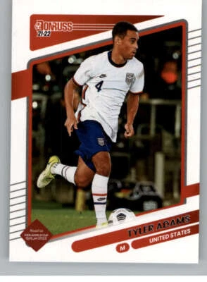 2021-22 Donruss Road to Qatar #166 Tyler Adams  United States V86418 - Image 1 of 2