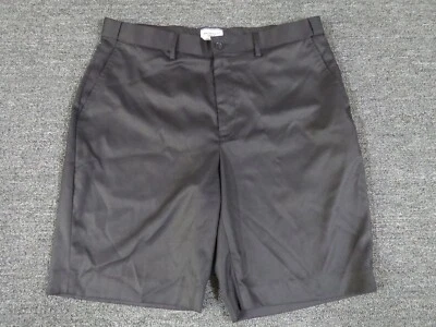 Shorts de golfe Architect masculino tamanho 36 preto frente plana chino casual respirável - Imagem 1 de 4