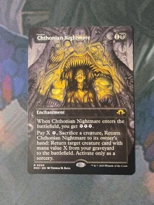 Chthonian Nightmare - Borderless | 7% Off 2+ | MH3 | NM | MTG - Picture 1 of 1
