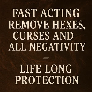 Fast Acting Hex Removal Ritual Curse Breaker & Negative Energy Cleanse Lifelong - Picture 1 of 1