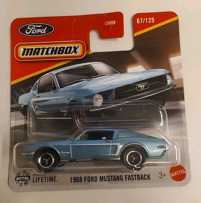 Matchbox 1968 Ford Mustang Fastback 1:64 2025 - Immagine 1 di 4