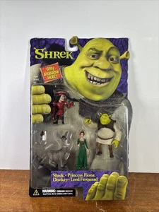 Kroger McFarlane Toys Shrek Mini Figura Set Princesa Fiona Burro Señor Farquaad - Imagen 1 de 12
